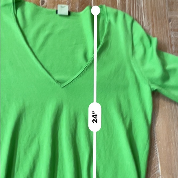 J.Crew Sweater 3/4 sleeve Medium - Picture 4 of 6